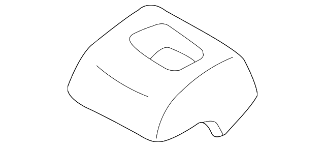 HNB7164ABAGD Деталь RETRACTOR ASSY COVER, RIGHT