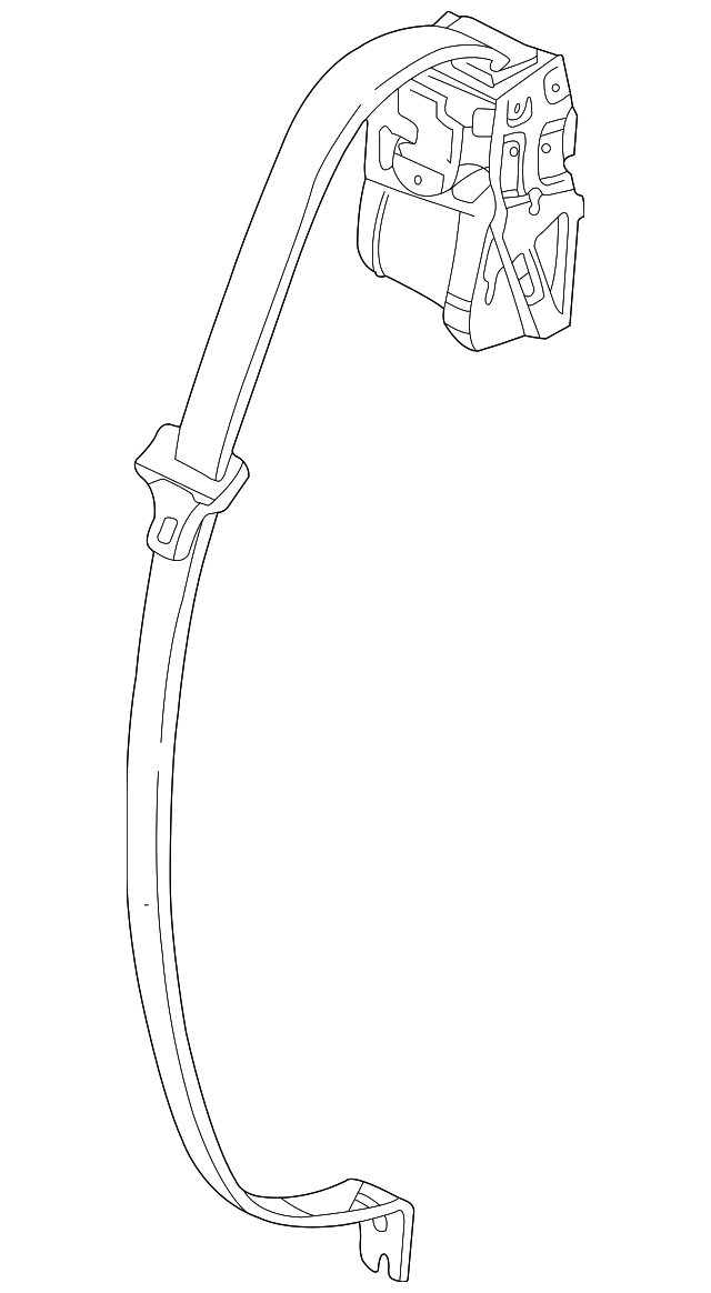 HNF7067AALEG Деталь RETRACTOR ASSY, LEFT