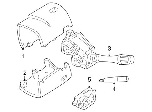 Electrical/Ignition Lock for 2002 Ford Mustang #2