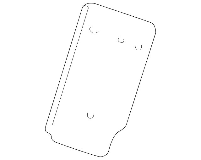 XW4Z5467299AAC Деталь REAR COVER