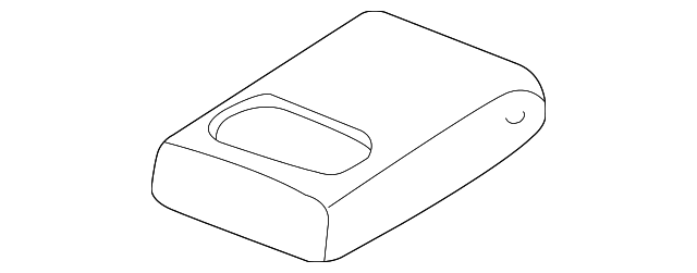 YW4Z5467204AA Деталь ARMREST BASE