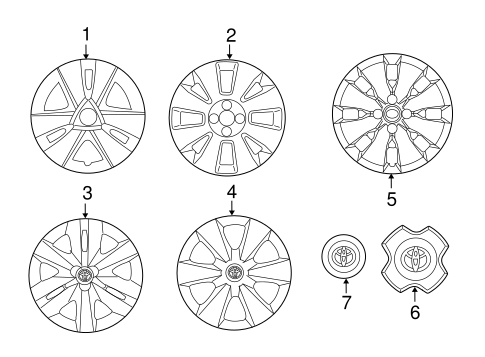 FRONT SUSPENSION/COVERS & TRIM for 2009 Toyota Yaris #1