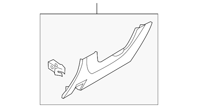 DB5Z-7804459-BB LOWER COVER