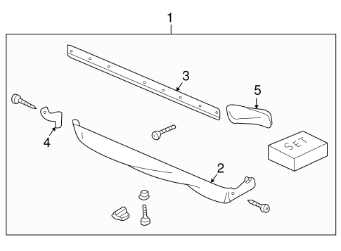 911 EXTERIOR TRIM - PILLARS 2