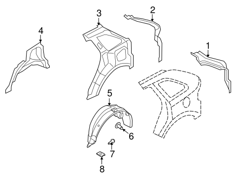 MKX INNER STRUCTURE