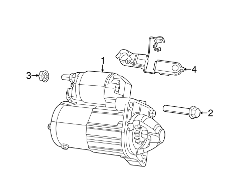Electrical/Starter for 2015 Fiat 500 #1