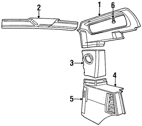Discovery INTERIOR TRIM - REAR BODY 3