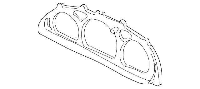 4F1Z10890CA Деталь CLUSTER BEZEL