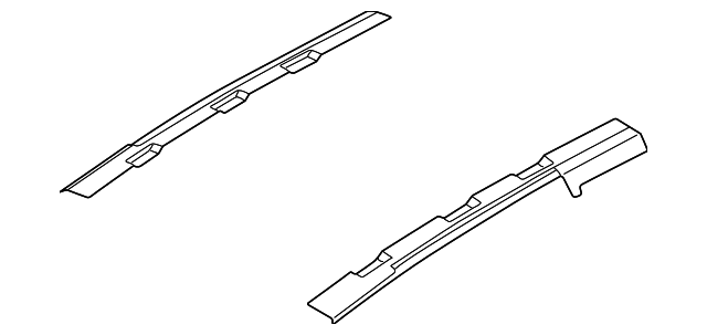 15865313 Деталь OUTER RAIL, LEFT