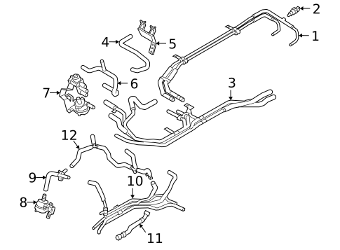 Inverter Cooling Components for 2021 Ford Escape #0