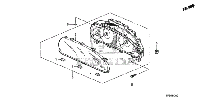 Meter for 2011 Honda Accord Crosstour #0