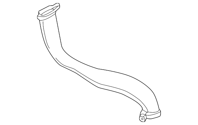 C2D19061 Деталь OUTER DUCT, RIGHT