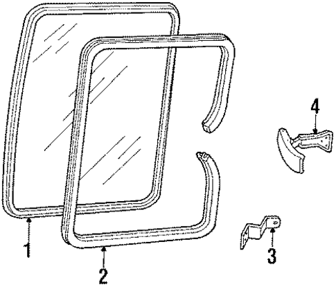 Ranger SIDE GLASS