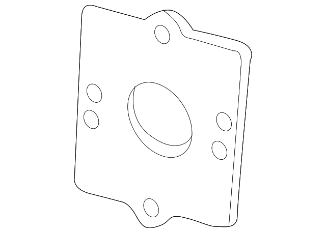 BEC23348 Деталь ENERGY ABSORBER GASKET, LEFT