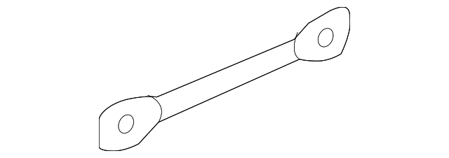LR061310 Деталь BELT & RETRACTOR SUPPORT, RIGHT