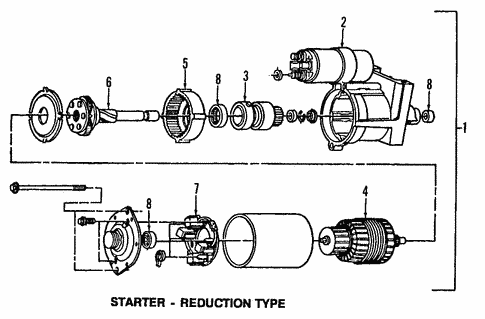 Starter for 2005 Cadillac DeVille #1