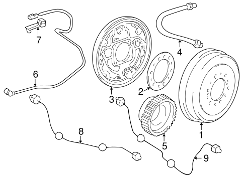 BRAKES/ANTI-LOCK BRAKES for 1996 Toyota 4Runner #2