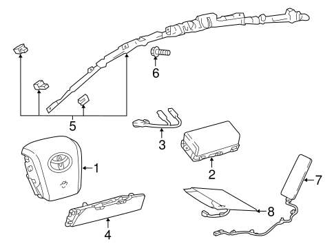 ELECTRICAL/AIR BAG COMPONENTS for 2016 Toyota Prius #1
