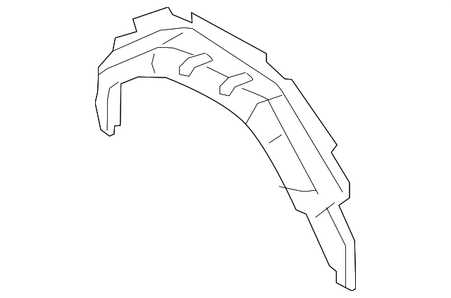BK3Z-6127886-D Деталь OUTER WHEELHOUSE, RIGHT