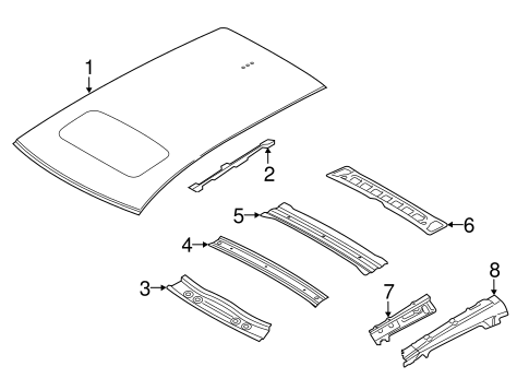 V60 ROOF & COMPONENTS