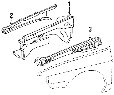 Continental INNER STRUCTURE & RAILS 2