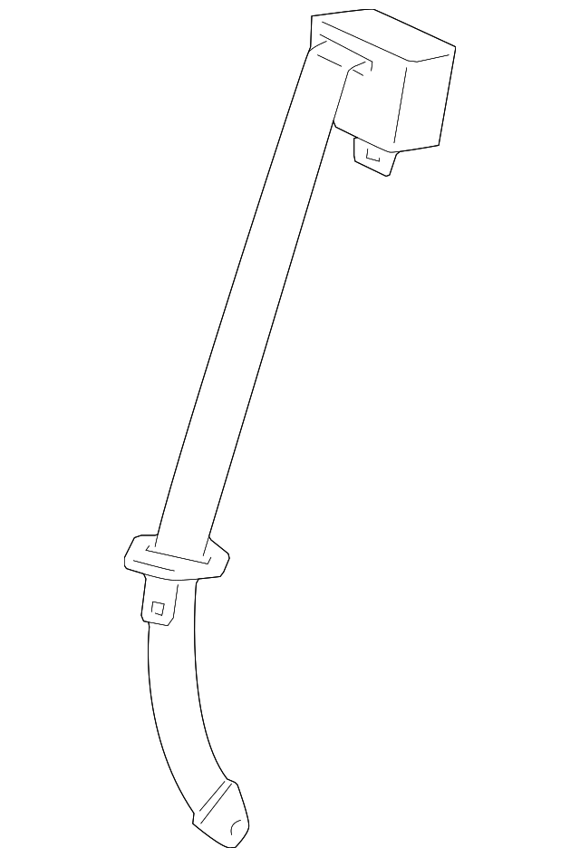 2C5Z-78611B64-AAB Деталь CENTER SEAT BELT