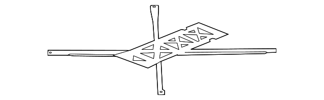 25911272 Деталь FRONT BRACE