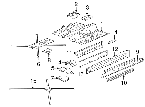 G6 FLOOR & RAILS