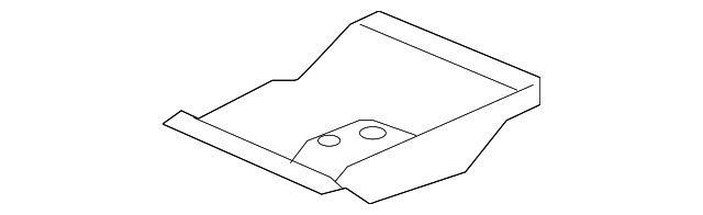 22700301 Деталь SUPPORT PANEL, LEFT