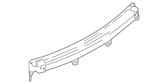 8A5Z-17906-A Деталь IMPACT BAR