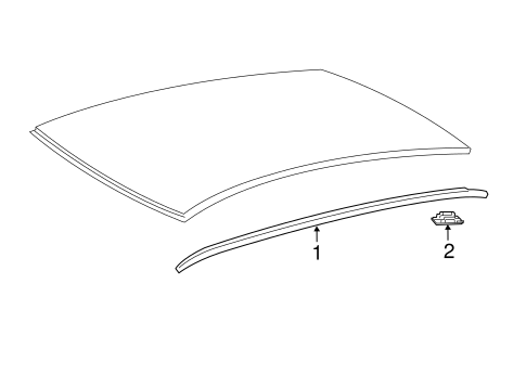 BODY/EXTERIOR TRIM - ROOF for 2016 Toyota Camry #1