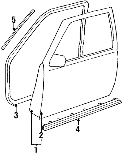 C2500 Pickup DOOR & COMPONENTS