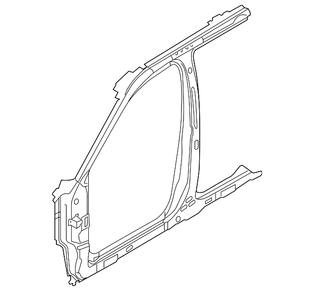 LR061076 Деталь INNER APER PANEL, RIGHT