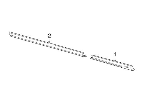 Transit-150 EXTERIOR TRIM - PILLARS