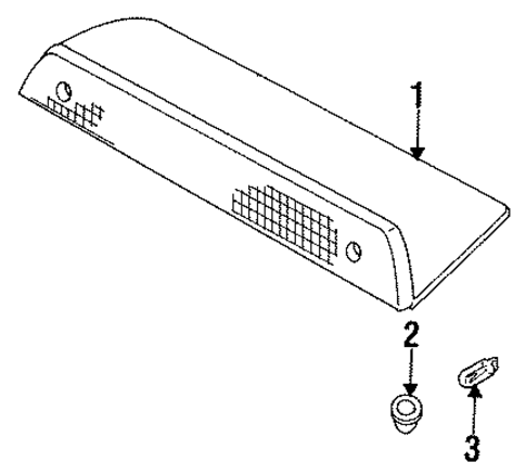 XJS HIGH MOUNT LAMPS