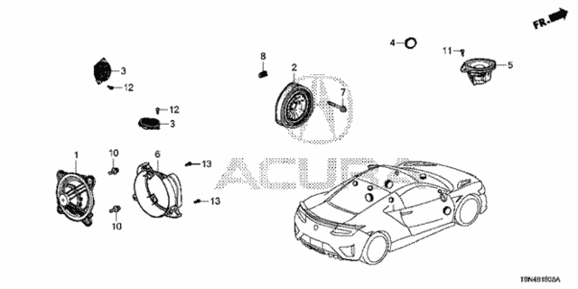 Speaker for 2018 Acura NSX #0