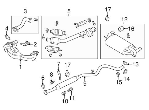 EXHAUST SYSTEM/EXHAUST MANIFOLD for 2013 Scion FR-S #1