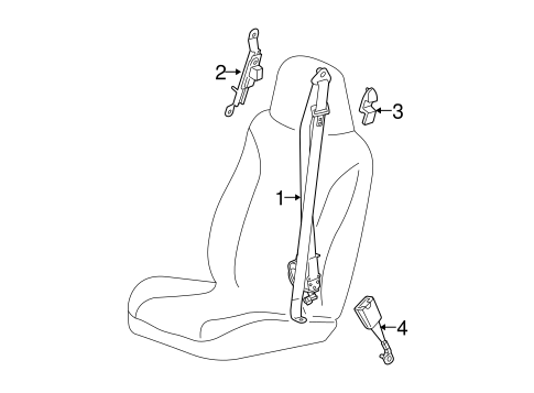 Canyon FRONT SEAT BELTS 2