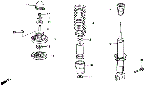 Rubber, Shock Absorber Mounting (S.C.I Showa) Rubber, Shock Absorber Mounting (S.C.I Showa)