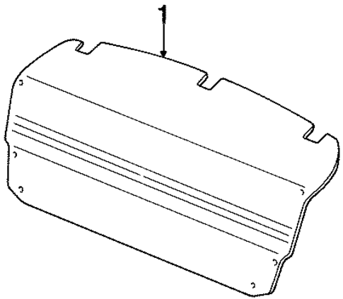 911 INTERIOR TRIM - REAR BODY