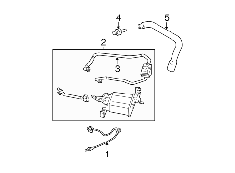 EMISSION SYSTEM/EMISSION COMPONENTS for 2006 Toyota Matrix #1