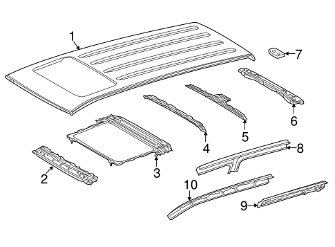 BODY/ROOF & COMPONENTS for 2013 Toyota Land Cruiser #1