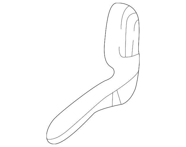 1S4Z-6162762-BA Деталь RELEASE LEVER, RIGHT