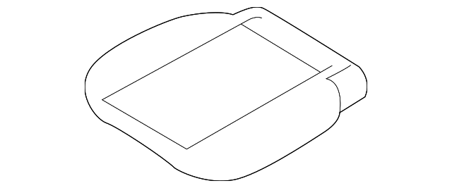 4S4Z5462900BAB Деталь CUSHION COVER, RIGHT