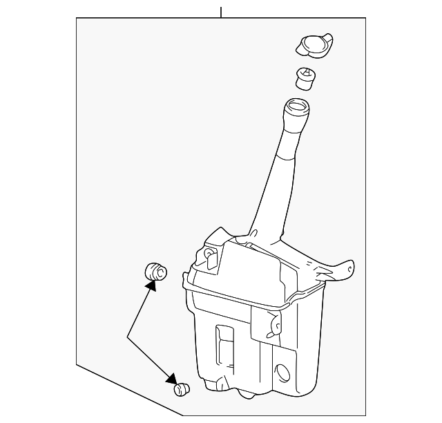 88974670 Деталь WASHER RESERVOIR