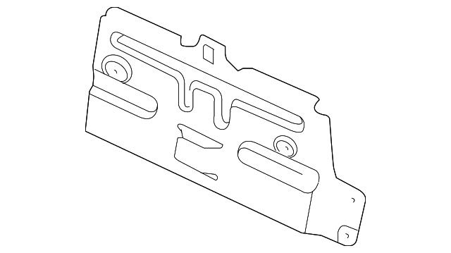 C2P6385 Деталь UPPER BRACKET, RIGHT