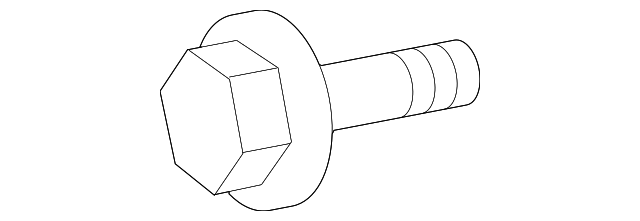 C2P3935 Деталь UPPER BRACKET BOLT, RIGHT