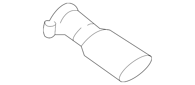 8698739 Деталь TAILPIPE EXTN