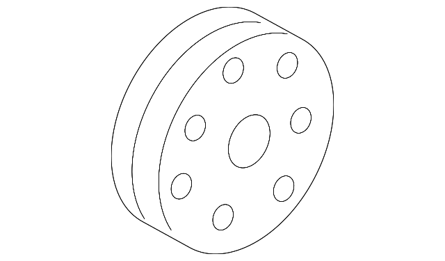 YS4Z-3A733-DA Деталь PULLEY