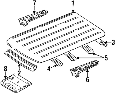 Grand Cherokee ROOF & COMPONENTS